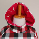 Plaid/Bird Silhouette