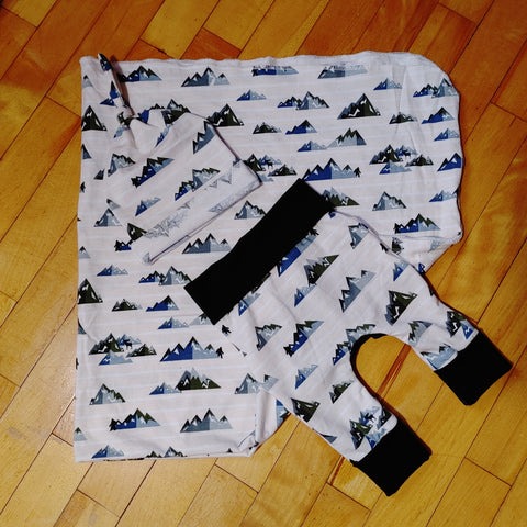 Sasquatch Mountains Baby Gift Set