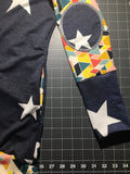Blue Star/Geometric Cardigan
