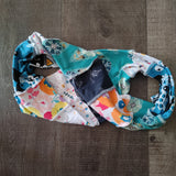 Sailboats/Floral/Paisley/Cats Infinity Scarf