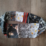 Mushrooms/Insects/Space/Snake/Stripe Infinity Scarf